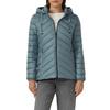 Outdoorjacke S.OLIVER, Damen, Gr. 44, grün (sage), Steppware, Obermaterial: 100% Polyester. Futter: 100% Polyester, unifarben, casual, slim fit normal, Langarm elastischer Bund, Jacken, mit abnehmbarer Kapuze