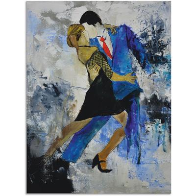 Wandbild ARTLAND "Tango", blau (farbe bild(er): blau), B:45cm H:60cm, Bilder, als Alubild, Outdoorbild, Leinwandbild, Poster in verschied. Größen Image