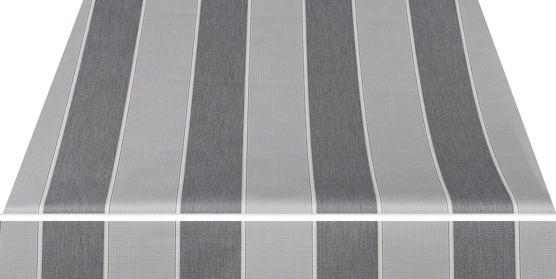 Halbkassettenmarkise SPETTMANN "SKY FIX", grau (anthrazit, grau), B:500cm, Polyacryl, Markisen, 500 cm Breite, 300 cm Ausfall, Volant gewellt