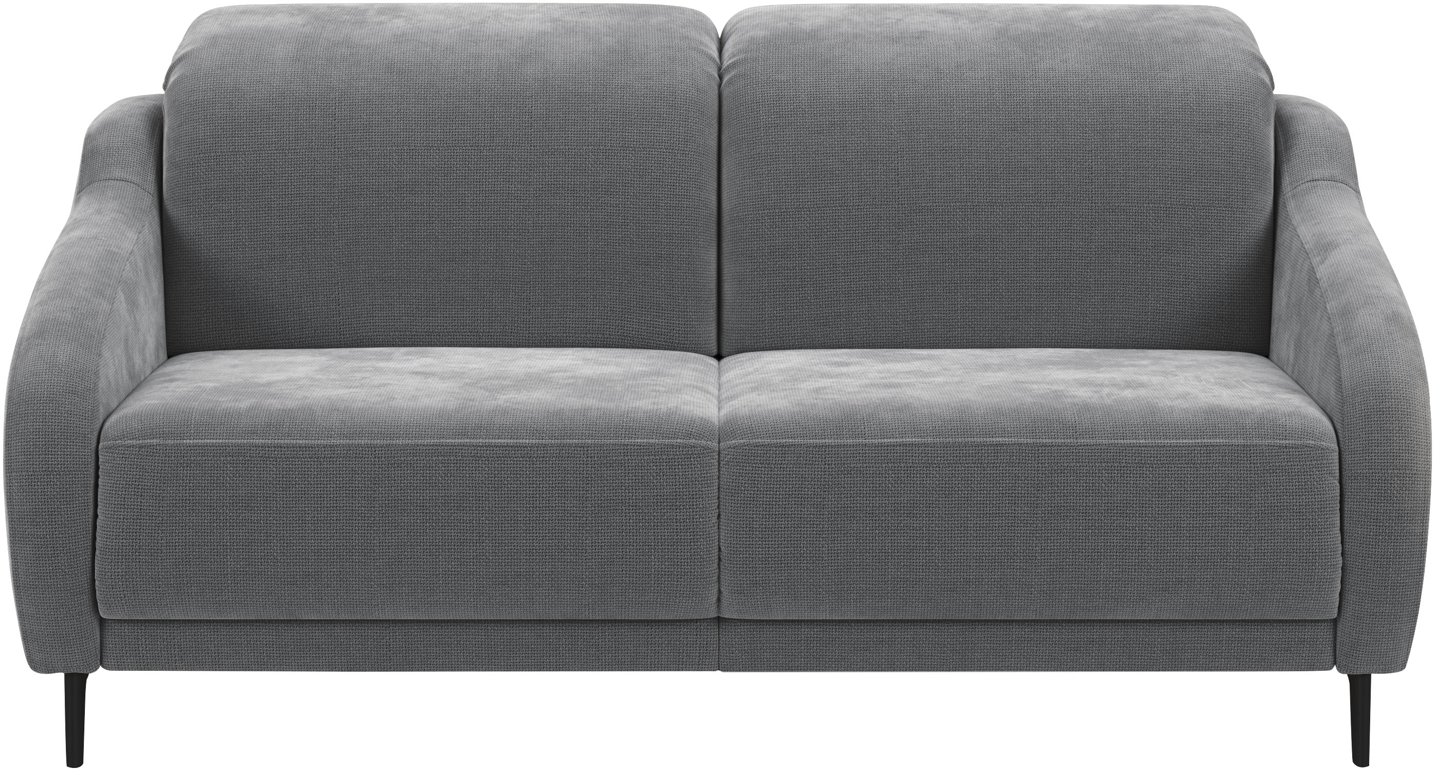 3-Sitzer SIT & MORE "Blues", grau (stone), B:192cm H:93cm T:104cm, 100% Polyester, Sofas, wahlweise mit Klapptisch und USB Image