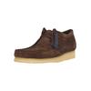 Schnürschuh CLARKS "Wallabee", Herren, Gr. 40, braun, Leder, casual, Schuhe, mit unnachahmlicher Kreppsohle