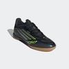 Fußballschuh ADIDAS PERFORMANCE "F50 LEAGUE INDOOR E", Gr. 47, schwarz (core schwarz, iron metallic, lucid lemon), Synthetik, Textil, sportlich, Schuhe, geeignet als Hallenschuhe