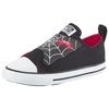Sneaker CONVERSE "CHUCK TAYLOR ALL STAR ONE STRAP", Gr. 21, schwarz, weiß, rot, Textil, sportlich, Schuhe