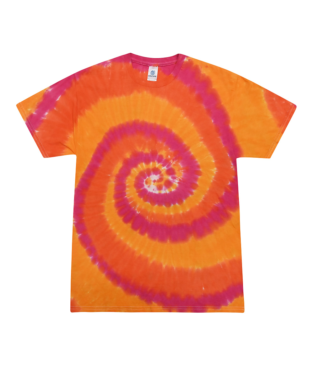Tie-Dye CD100Y Youth Tie Dye Top in Hypnotize size Small | Cotton
