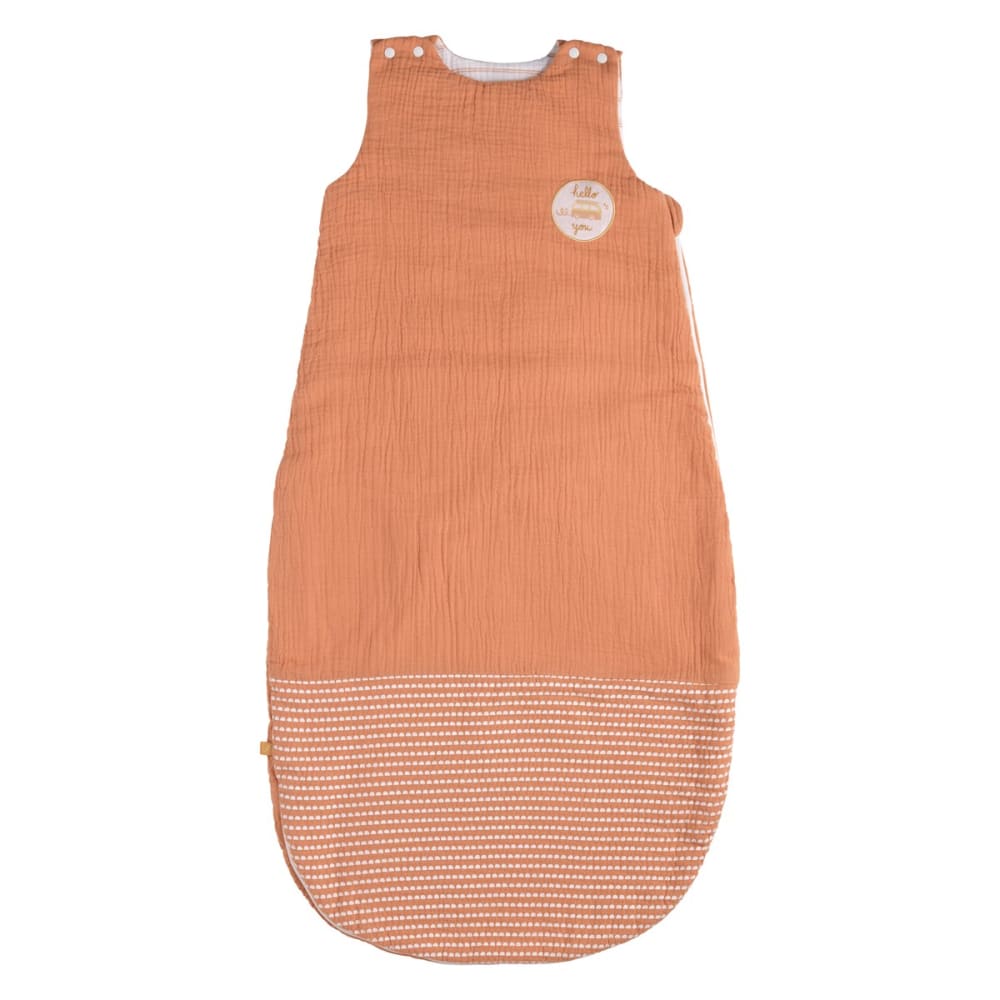 Sacco nanna in cotone trapuntato Arancione