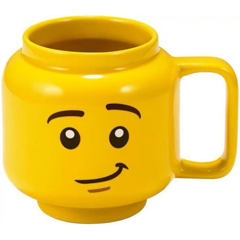 250 ml Cartoon Keramik Becher Tasse Nettes Lustiges Gesicht Keramik Wasser Tasse Kürbis Muster Kaffeetassen für Heiße Getränke für erwachsene Image