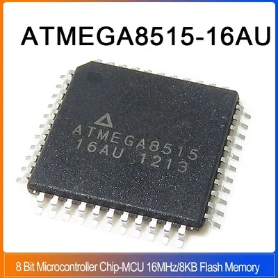 ATMEGA8515-16AU QFP-44 ATMEGA8515 8515 16AU 16MHz 8KB Flash Memory 8 Bit Microcontroller Chip-MCU