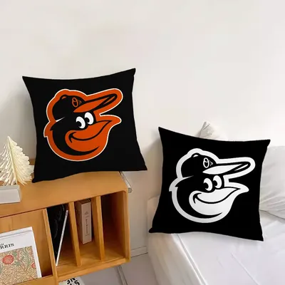 Baseball B-Baltimore O-Orioles Kissenbezug Kissen Zimmer Schlafzimmer Kopfteil Sofa Wohnzimmer Rückenlehne Nickerchen Zeit Kissenbezug Image