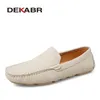 DEKABR Plus Größe 38 ~ 47 Männer Müßiggänger Mode Sommer Casual Schuhe Klassiker Leichte Männer Fahren Schuhe Nicht-slip flache Schuhe