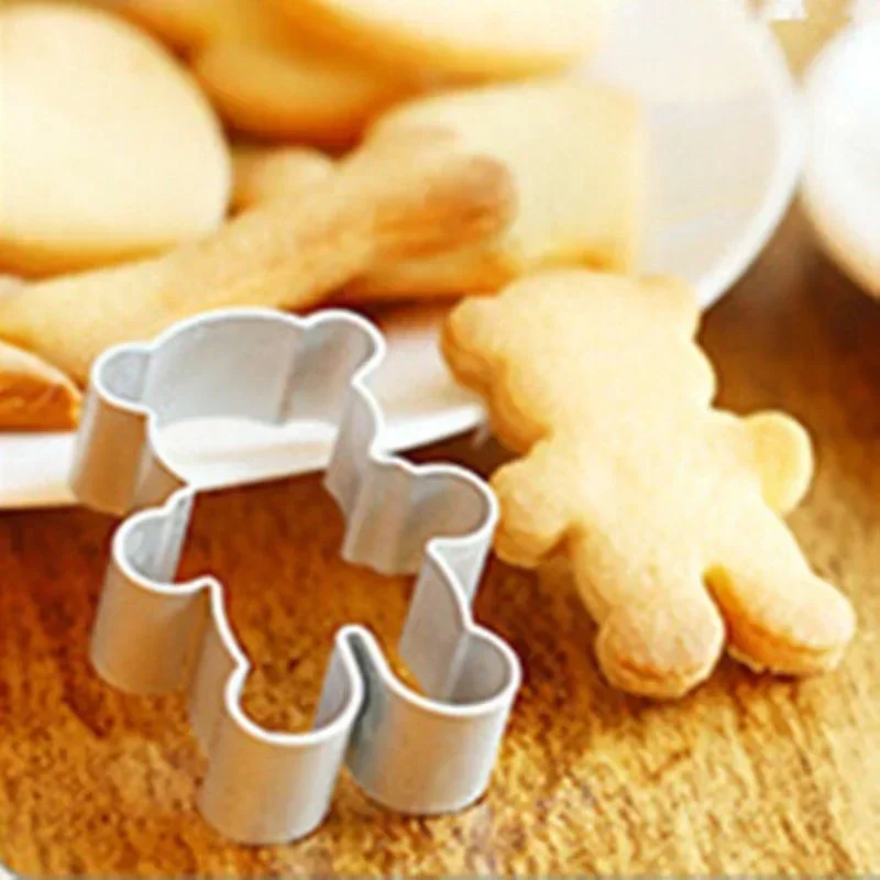 Küche Backen Kreative Kleine Werkzeuge Metall Legierung Kuchen Cookie Backformen Form Fondant Cookie Schneider Keks Form Diy Kleiner Bär