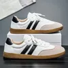 HKDQ Klassische lässige Turnschuhe für Herren und Damen, niedrig geschnittene, vulkanisierte Unisex-Turnschuhe, große Größen 36–45, flache Herren-Skateboard-Schuhe