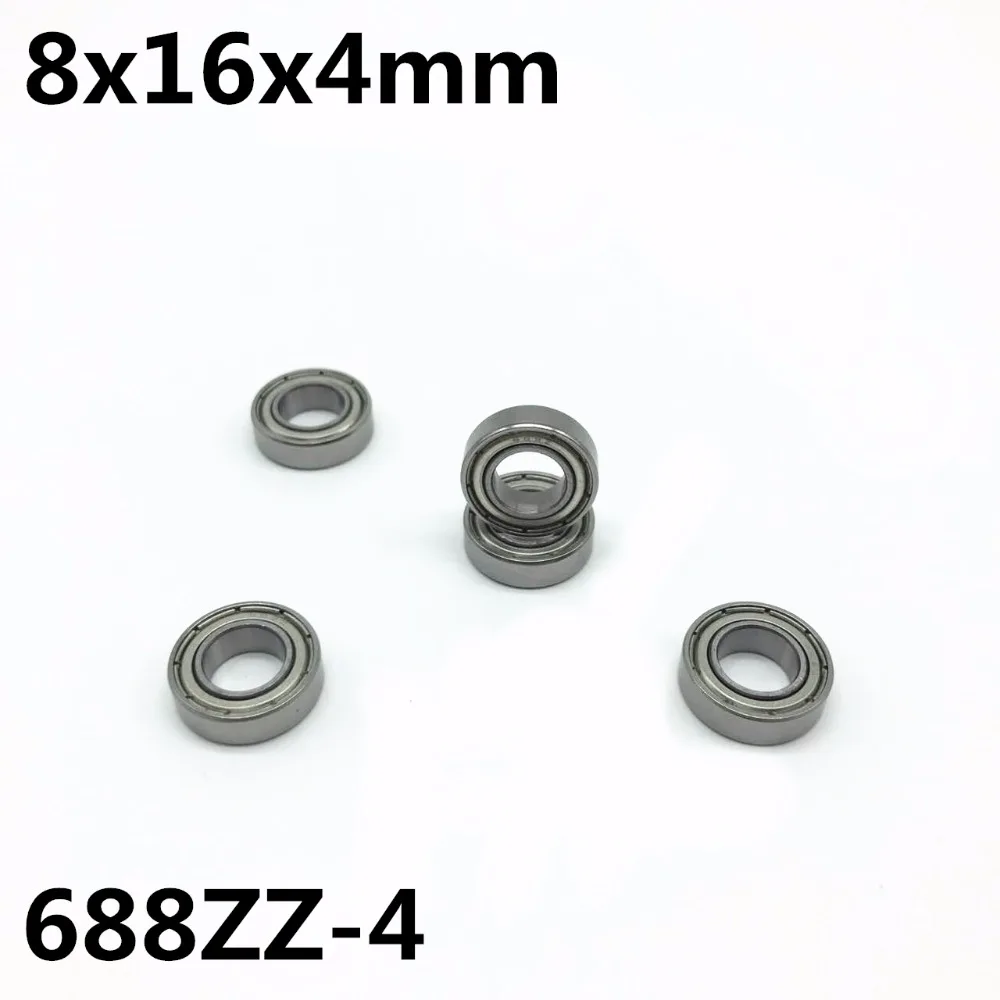 10 Stück 688ZZ-4 8 x 16 x 4 mm Rillenkugellager Miniaturlager Hohe Qualität 688Z Image