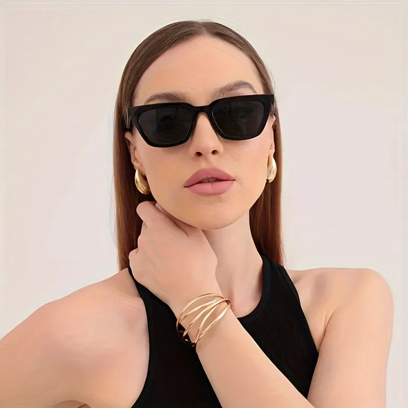 1 Stücke Heiße Brillen Mode Brillen Mit Retro Sonnenbrille Hip-hop Kleine Sonnenbrille Image