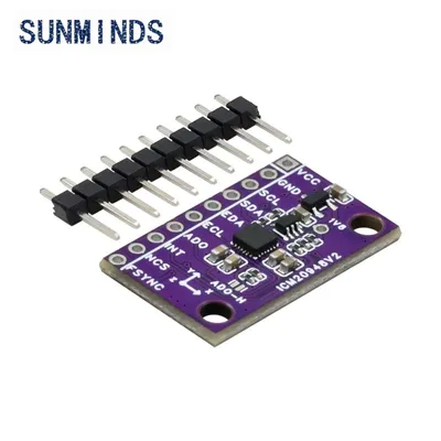 1 Stück GY-ICM20948V2 9DOF 9-Achsen-Sensor Beschleunigung Magnetfeld-Sensormodul ICM20948V2 ICM-20948 Ersetzt MPU-9250 MPU-9150 Image
