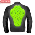 Equipaggiamento protettivo universale incorporato Giacca da moto certificata CE Inserto protezione posteriore Motore Motocross Cuscinetti posteriori Anti-caduta