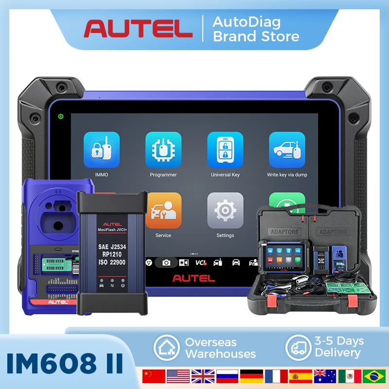 Autel MaxiIM IM608 II IMMO Schlüsselprogrammierer Top Automotive Diagnosetool IM608 PRO II Schlüsselanhänger-Programmiertools Image