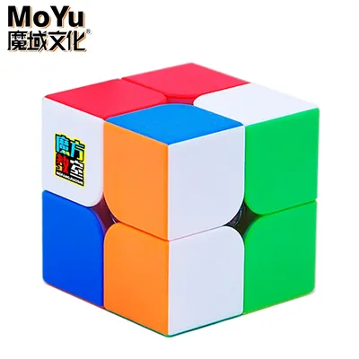 MOYU Meilong 2x2 3x3 Professioneller Zauberwürfel 2×2 3×3 Geschwindigkeitspuzzle Kinderzappelspielzeug Besonderes Original Ungarisches Cubo Magico Image