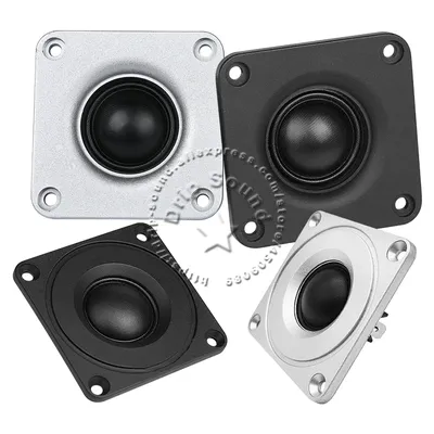 2 stücke 4Ohm 25-Core/6Ohm 20-Core HIFI Seide Film Hochtöner Home Audio Auto Modifikation Höhen lautsprecher Stereo Lautsprecher Horn Image