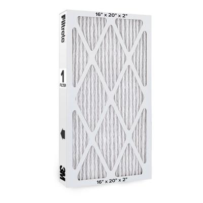 Filtrete 16 x 20 x 2 Air Filter, 12 HVAC Filters, Merv 8, Premium Allergen, 3 Month Pleated 2 inch Electrostatic Air Filters