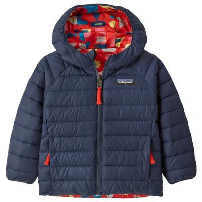 Patagonia - Baby's Reversible Down Sweater Hoody - Daunenjacke Gr 18 Months blau