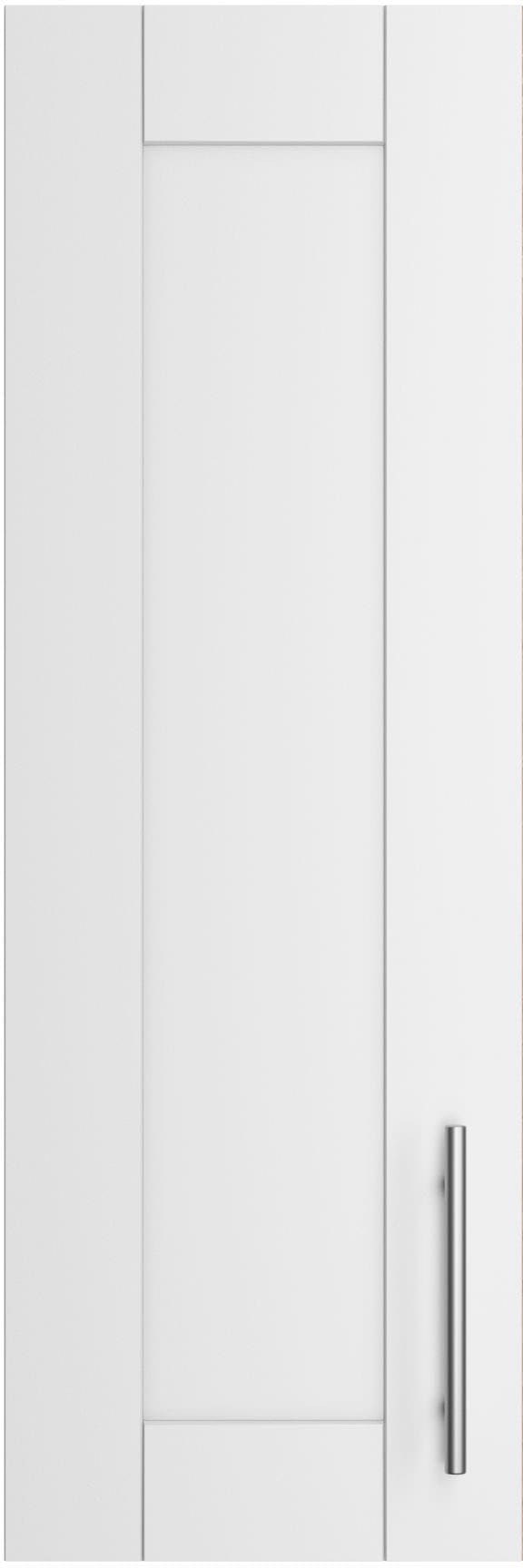 Hängeschrank KOCHSTATION "KS-Ahus", braun (weiß matt, wildeiche nachbildung), B:30cm H:89,6cm T:34,9cm, Schränke, Breite 30 cm Image