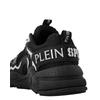 Sneaker PLEIN SPORT "Sneaker", Gr. 46, Normalschaft, 0270, schwarz, silber, Schuhe