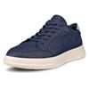 Sneaker ECCO "Move W", Damen, Gr. 38, blau (marine), Leder, sportlich, Schuhe, Freizeitschuh, Halbschuh mit ergonomischer Fluidform Sohle