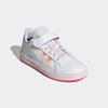 Klettschuh ADIDAS SPORTSWEAR "GRAND COURT 2.0 KIDS", Gr. 32, cloud weiß, iridescent, pink fusion, Synthetik, Textil, sportlich, Schuhe, Design auf den Spuren des adidas Superstar