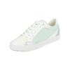 Sneaker GEOX "Geox Sneaker Lederimitat/Textil", Damen, Gr. 36, blau (blau, weiß), Lederimitat, Textil, casual, Schuhe