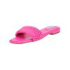 Pantolette STEVE MADDEN "STEVE MADDEN Pantoletten Lederimitat", Damen, Gr. 37, pink (fuchsia), Lederimitat, casual, Schuhe