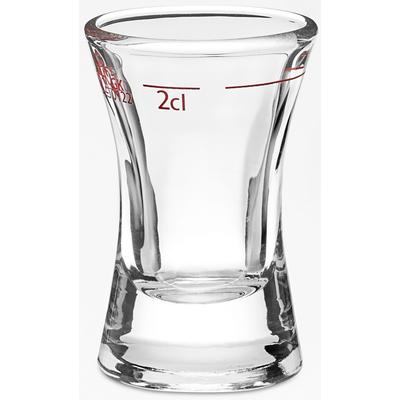 Schnapsglas VAN WELL "Wachtmeister Rotring", transparent, B:4,5cm H:6,8cm Ø:4,5cm, Glas, Trinkgefäße, 0,2 L, geeicht, Spülmaschinengeeignet, Gastronomiequalität, 24-tlg. Image