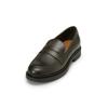 Loafer MARC O'POLO "aus Schafleder", Damen, Gr. 41, grün, Obermaterial: 100% Leder (Schaf), unifarben, Schuhe