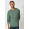 Crew Clothing Mens Neck Jumper - Green Cotton - Size 2XL | Crew Clothing Sale | Discount Designer Brands