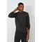 Crew Clothing Mens Neck Jumper - Dark Grey Cotton - Size Small | Crew Clothing Sale | Discount Designer Brands