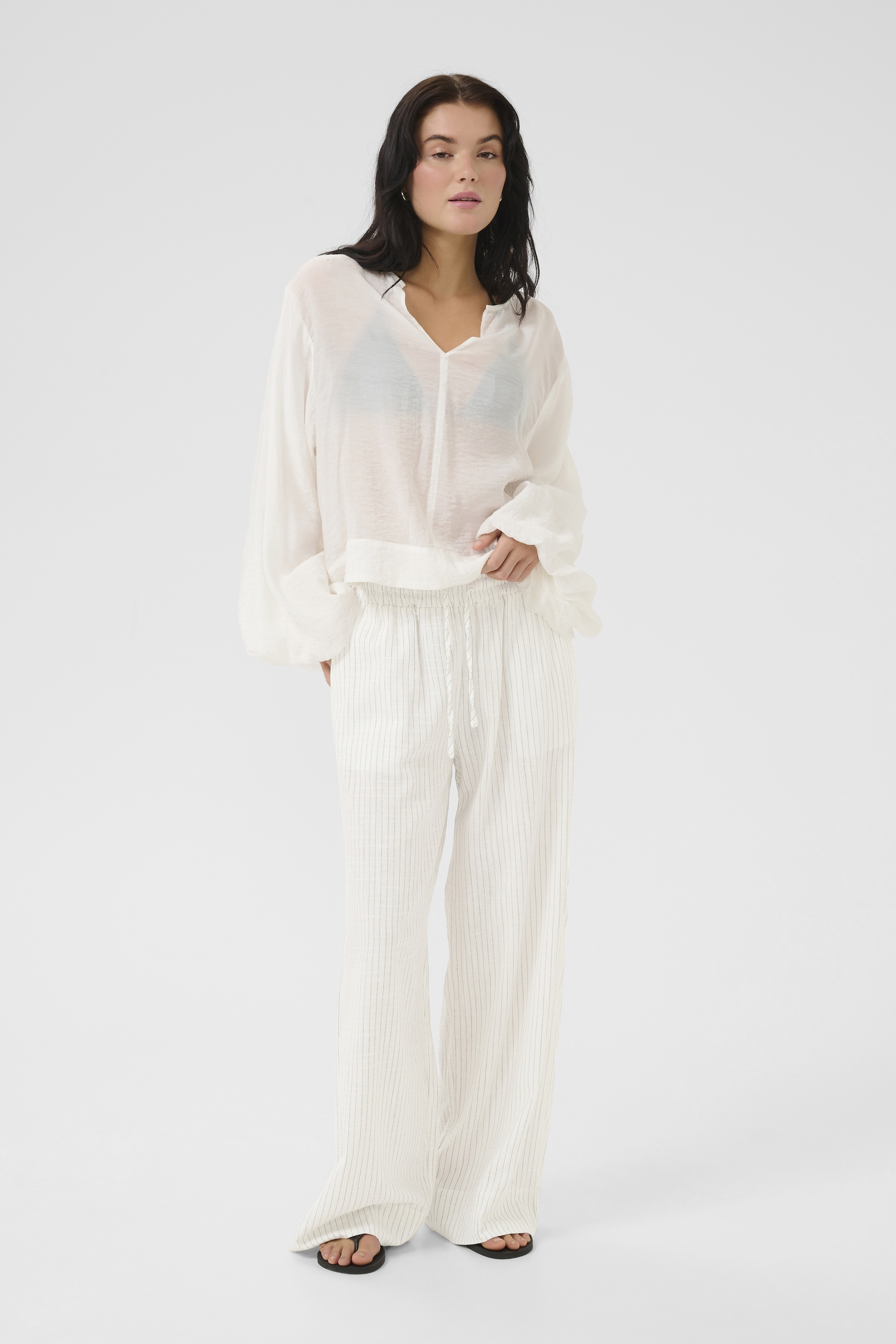 Casual Hose Casual fit white