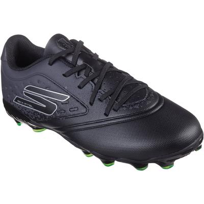 Skechers Performance Skechers Razor 1.5 Jr Jugend FG Herren Fußballschuhe Schwarz/Silber Image