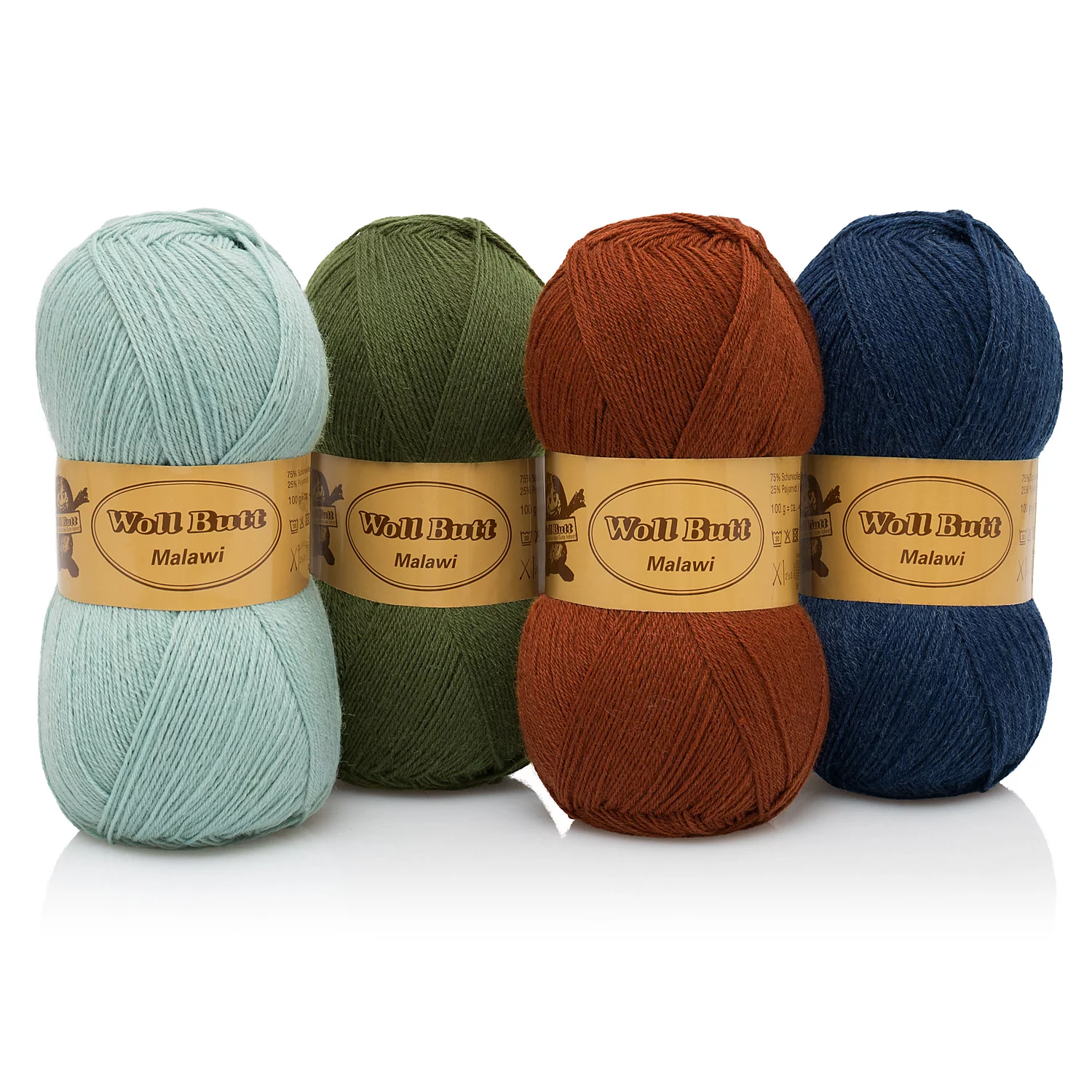 Lot laine à chaussettes Woll Butt "Malawi", 400 g