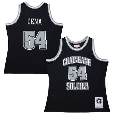 WWE John Cena Gang Soldier Mesh Tank Trikot - Schwarz - Herren Image