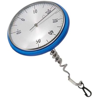 Analoges Poolthermometer, 40.2005, geeignet für Schwimmbad und Teich, Edelstahl, einfaches Ablesen Image