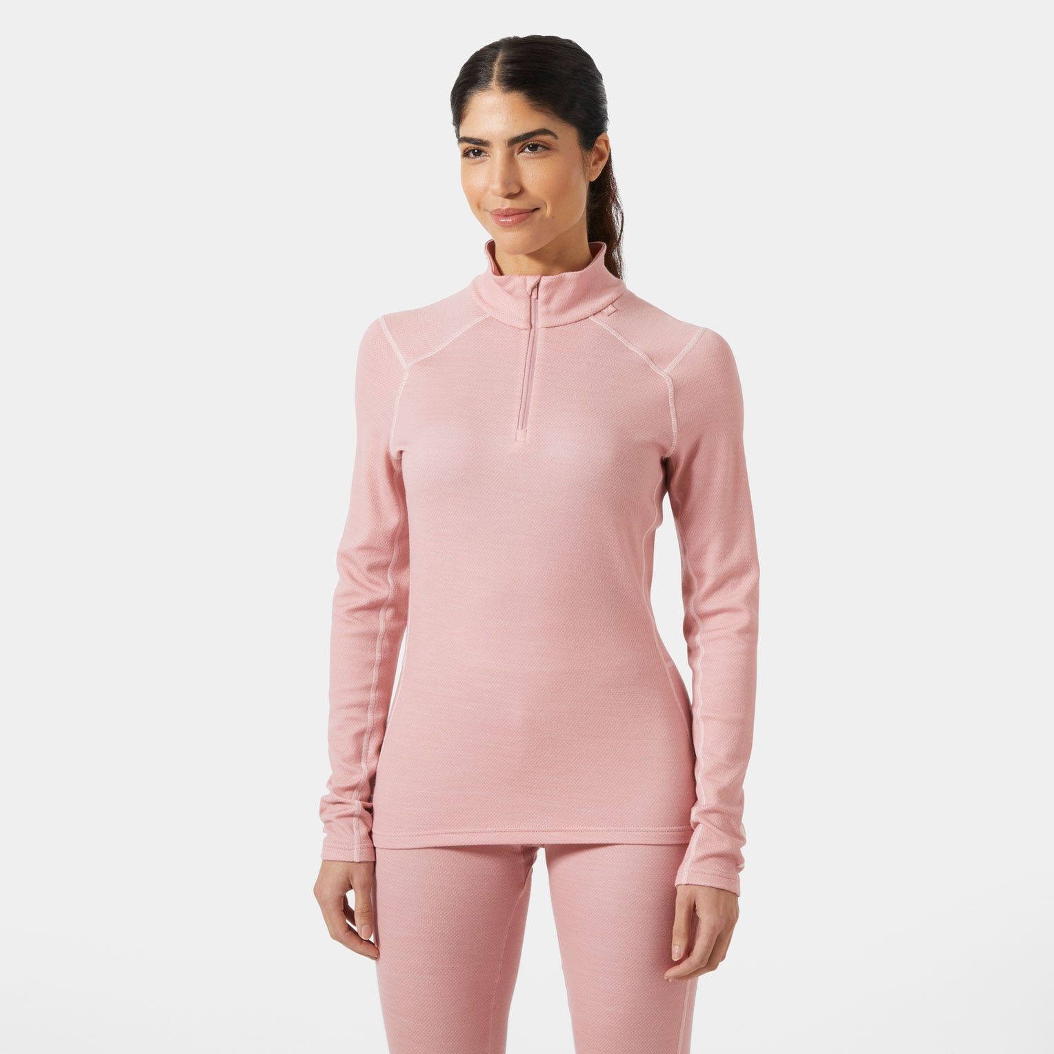 Helly Hansen Damen Lifa Merino Midweight Langarm-shirt Mit Halbreißverschluss S Image