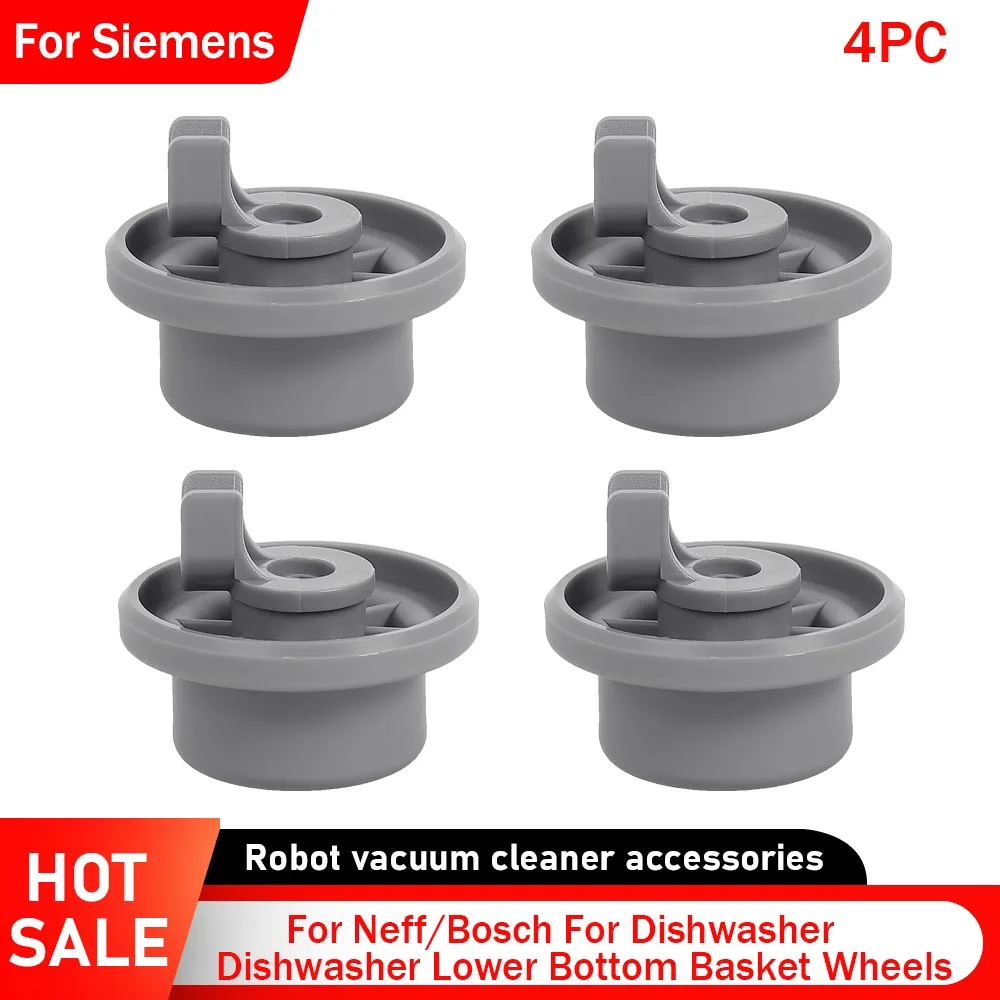 Untere Korbräder für Geschirrspüler, für Bosch, für Siemens, für Neff, Spülmaschinenteile, untere Rollen, Korbräder für Geschirrspüler Image