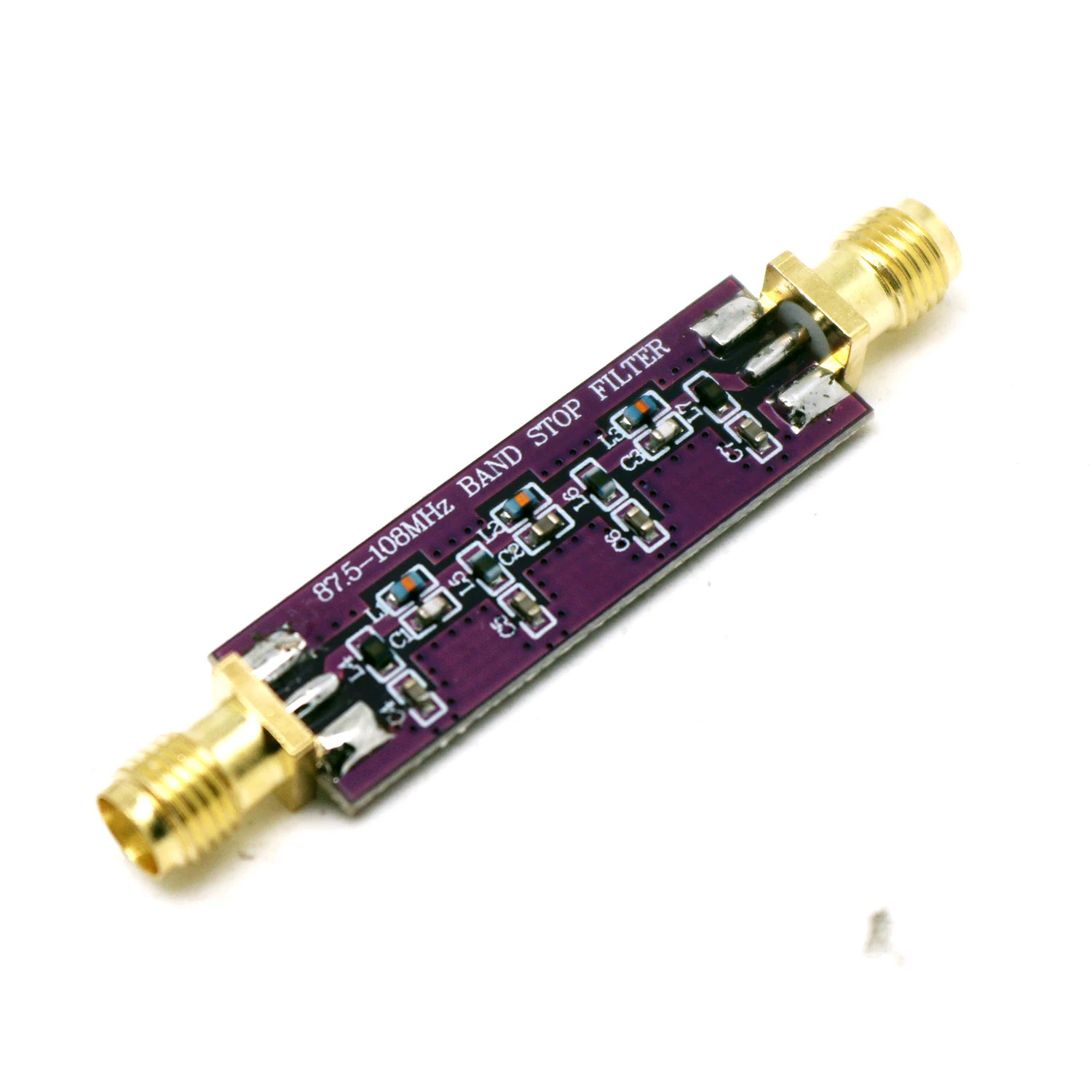 FM Broadcast Band-Reject Filter (Notch Filter) – 87,5–108 MHz Radio FM Band Stop Passives EMI-Unterdrungsmodul für Rtl-sdr-Blog Image