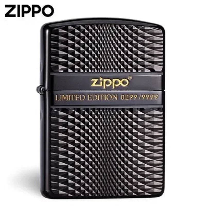 Zippo Feuerzeug Black Armor Diamond Pattern Windproof Collection im Karton Image