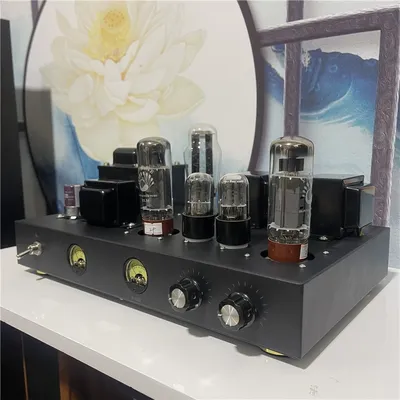 Upgrade 10 W * 2 EL34 Hochleistungs-Fieber-Röhrenverstärker-Leistungsverstärker-Kit, Gallengleichrichter-Single-Ended-Leistungsverstärker der Klasse A Image