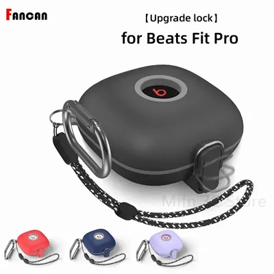 Neue transparente Hartschalenhülle für Beats Fit Pro Kopfhörerhülle Shock Cover für Männer, entworfen für Fit Pro 2021 Hülle Image