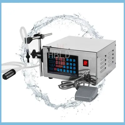 Manual Small Cnc Semi-Automatic Piston Liquid Filler High Quality Whiskey Milk Filling Machine