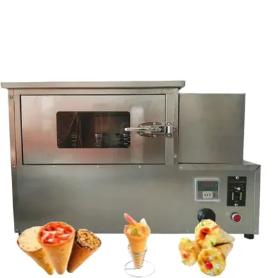 Automatic Pizza Cone Oven Pizza Cone Maker Pizza Rotary Oven Machine Umbrella Cone Pizza Oven
