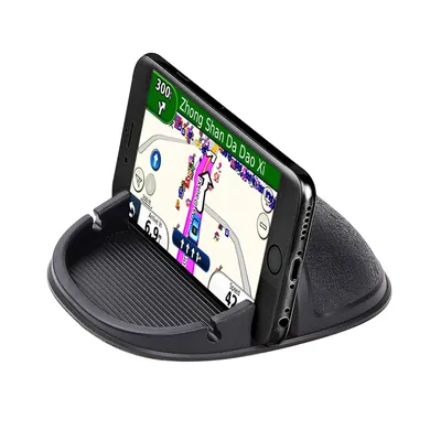 Car Phone Holder – Non-Slip Silicone Dashboard Mat Universal Cell Phone Holder for Car Secure Mount for Mobile Phones