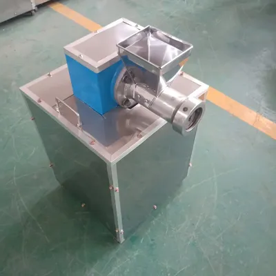 Stainless Steel Italian Pasta Macaroni Making Extruder Machine Scallop Noodle Machine