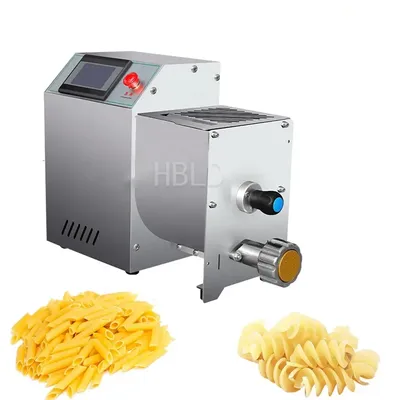 Hollow Tube Noodle Forming Machine With Different Molds For Processing Italian Pasta And Pasta Noodle Making Machine